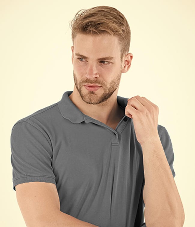 polo tshirt grey